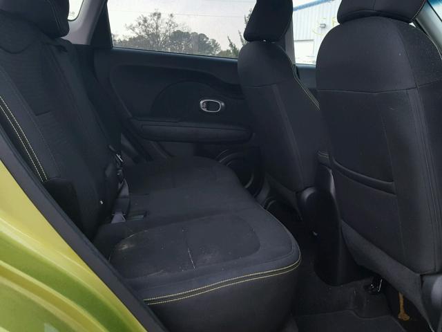 KNDJP3A57E7038657 - 2014 KIA SOUL + GREEN photo 6