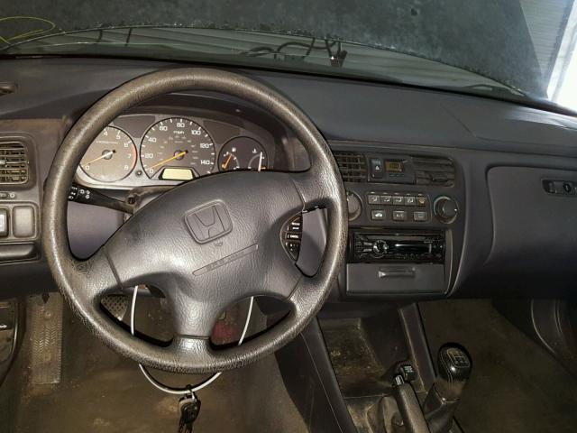 1HGCG3149XA019227 - 1999 HONDA ACCORD LX BLUE photo 9