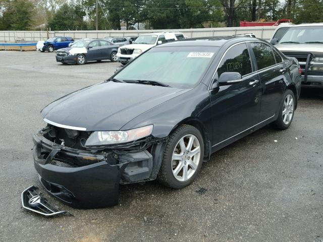 JH4CL96834C015889 - 2004 ACURA TSX BLACK photo 2