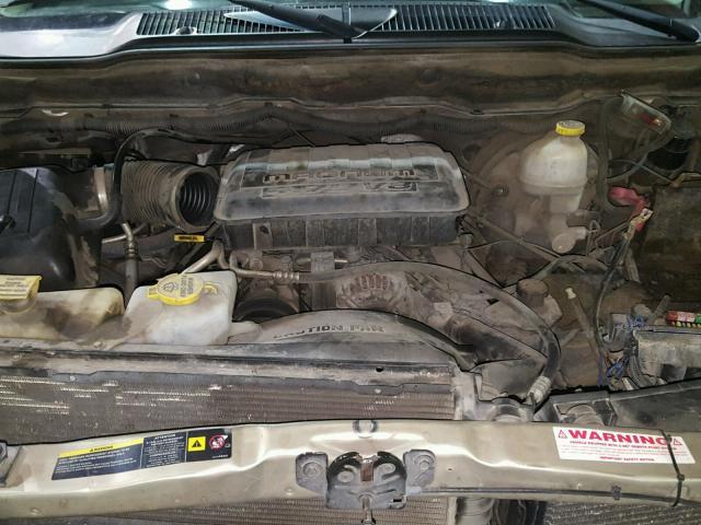 1D7HU18N25J630641 - 2005 DODGE RAM 1500 S GOLD photo 7