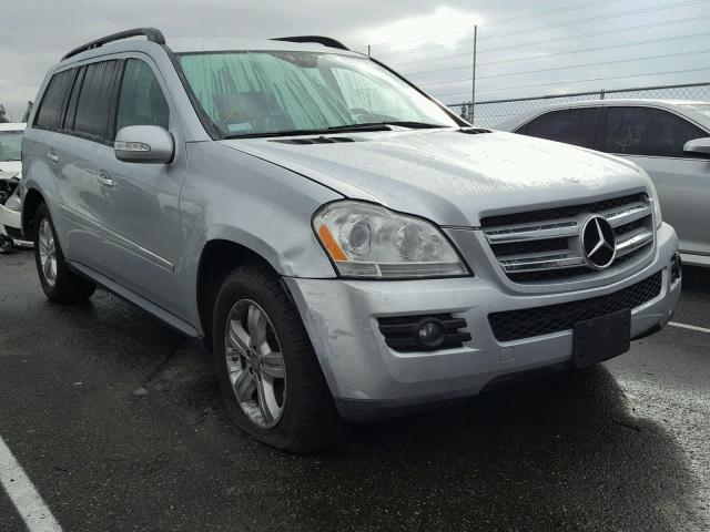 4JGBF71E78A356313 - 2008 MERCEDES-BENZ GL 450 4MA SILVER photo 1