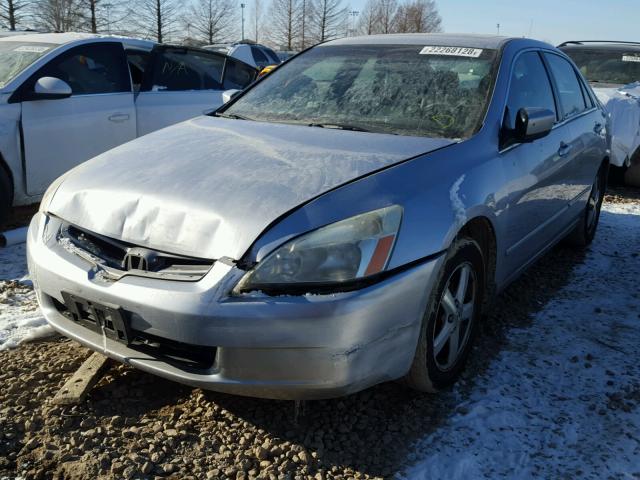 1HGCM56864A110239 - 2004 HONDA ACCORD EX SILVER photo 2