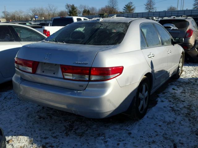 1HGCM56864A110239 - 2004 HONDA ACCORD EX SILVER photo 4