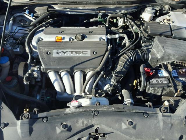 1HGCM56864A110239 - 2004 HONDA ACCORD EX SILVER photo 7