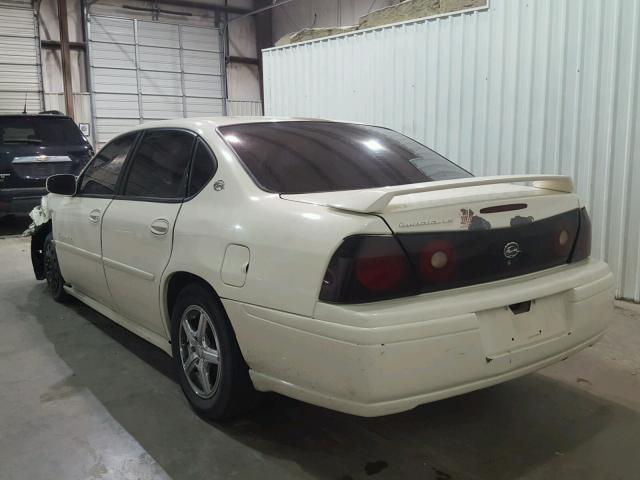 2G1WH52K449272778 - 2004 CHEVROLET IMPALA LS WHITE photo 3