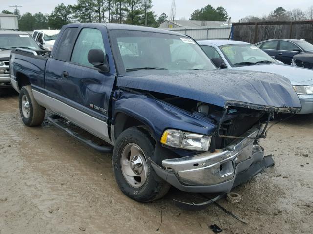 3B7HC13Y21M571800 - 2001 DODGE RAM 1500 BLUE photo 1