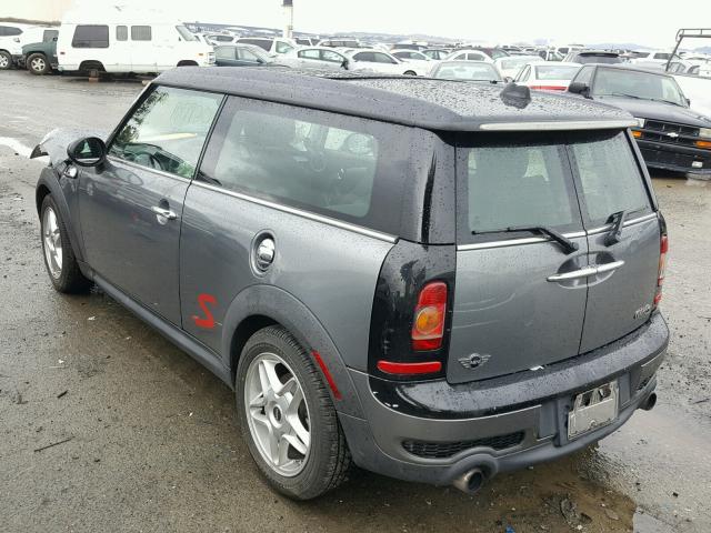 WMWMM3C51ATP76004 - 2010 MINI COOPER S C GRAY photo 3