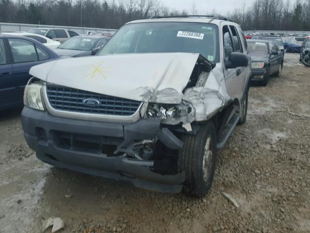 1FMZU62K04UA20305 - 2004 FORD EXPLORER X SILVER photo 2