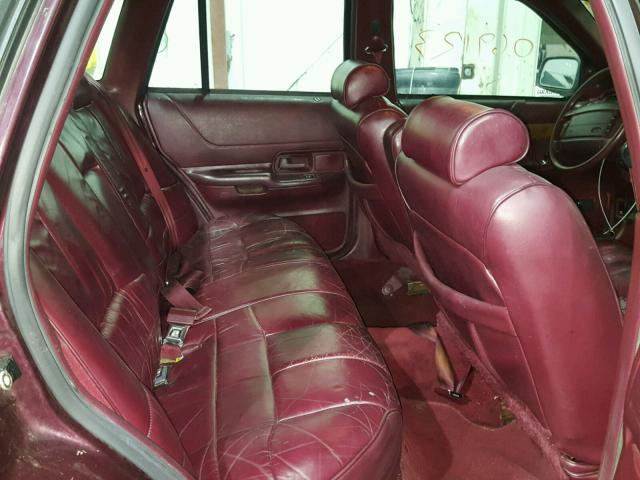 2FALP74W9RX148135 - 1994 FORD CROWN VICT MAROON photo 6