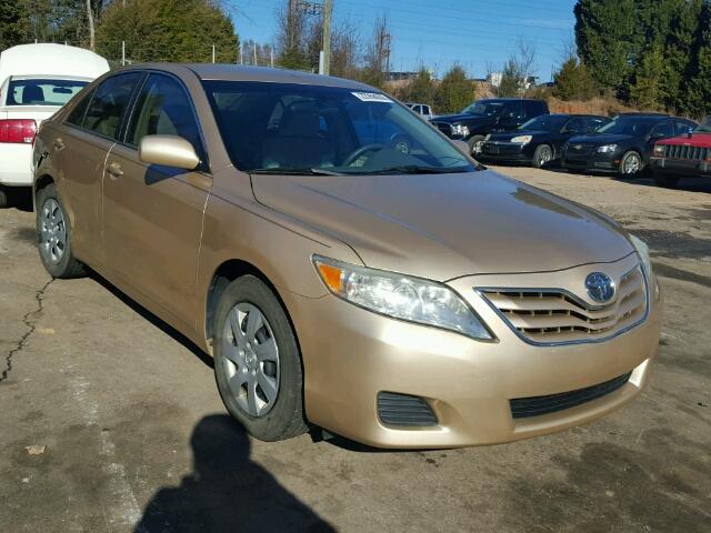 4T1BF3EKXAU054219 - 2010 TOYOTA CAMRY BASE BEIGE photo 1