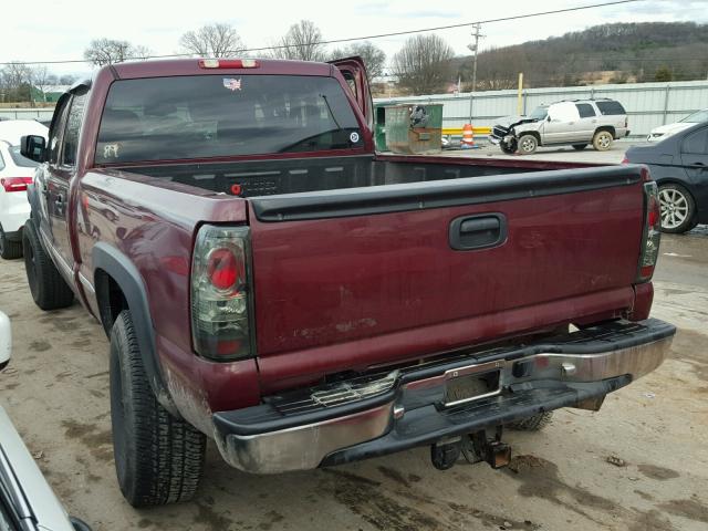 1GTHC23U82F170739 - 2002 GMC SIERRA C25 BURGUNDY photo 3