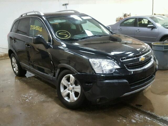 3GNAL2EK3ES609754 - 2014 CHEVROLET CAPTIVA LS BLACK photo 1