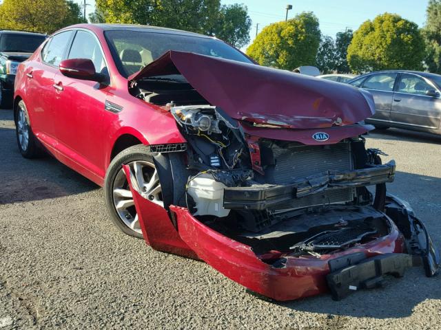 5XXGN4A75CG067960 - 2012 KIA OPTIMA EX RED photo 1