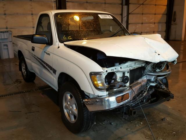 4TAUN41B0SZ016431 - 1995 TOYOTA TACOMA WHITE photo 1