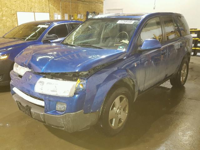 5GZCZ63435S862370 - 2005 SATURN VUE BLUE photo 2