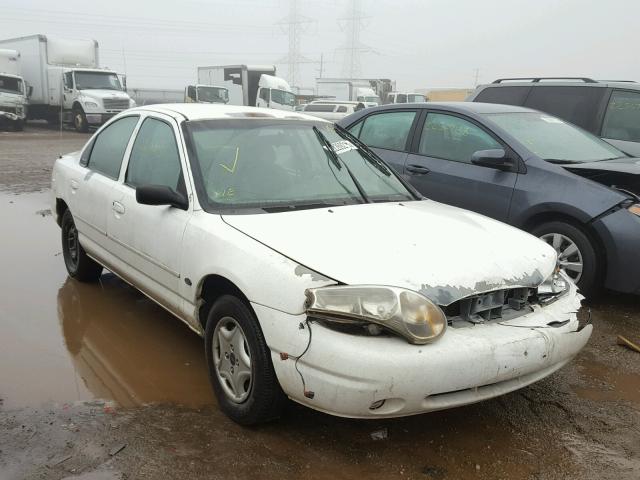 3FAFP66L6YM111757 - 2000 FORD CONTOUR SE WHITE photo 1