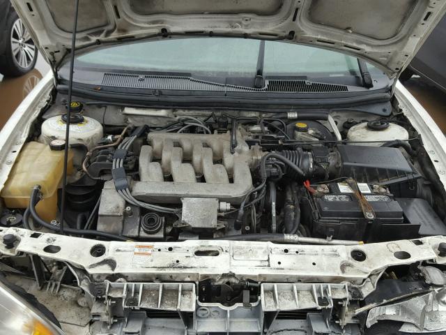 3FAFP66L6YM111757 - 2000 FORD CONTOUR SE WHITE photo 7