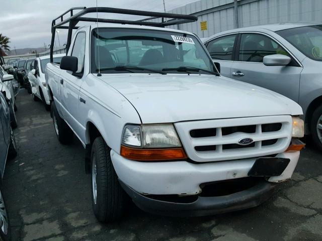 1FTYR10C9YPA02194 - 2000 FORD RANGER WHITE photo 1