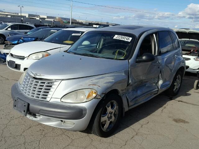 3C8FY4BB31T550448 - 2001 CHRYSLER PT CRUISER SILVER photo 2