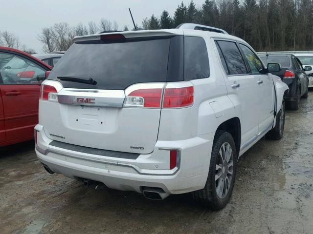 2GKFLVE37G6195845 - 2016 GMC TERRAIN DE WHITE photo 4