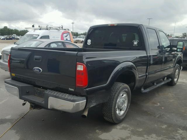 1FT7W2A67BEC54063 - 2011 FORD F250 SUPER BLACK photo 4