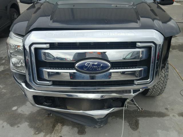 1FT7W2A67BEC54063 - 2011 FORD F250 SUPER BLACK photo 7