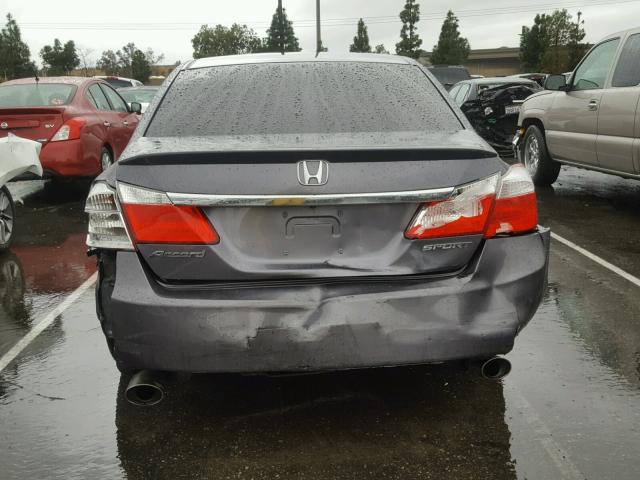 1HGCR2F52DA084955 - 2013 HONDA ACCORD SPO CHARCOAL photo 9