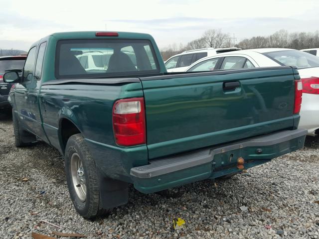 1FTYR14U22TA16293 - 2002 FORD RANGER SUP GREEN photo 3