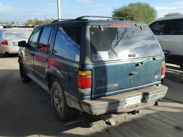 1FMDU32X4VUC55358 - 1997 FORD EXPLORER GREEN photo 3