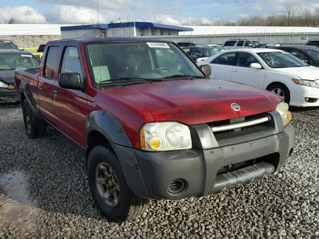 1N6ED29X43C469193 - 2003 NISSAN FRONTIER C RED photo 1