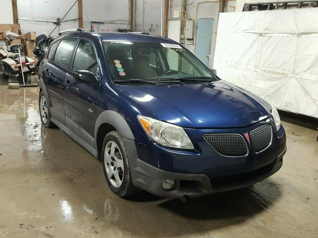 5Y2SL65847Z426457 - 2007 PONTIAC VIBE BLUE photo 1