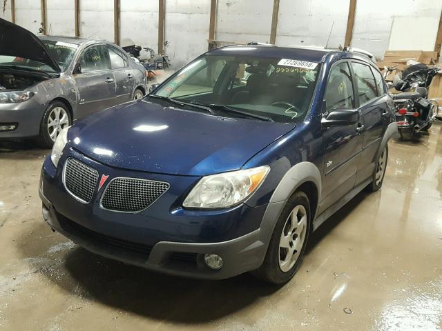 5Y2SL65847Z426457 - 2007 PONTIAC VIBE BLUE photo 2