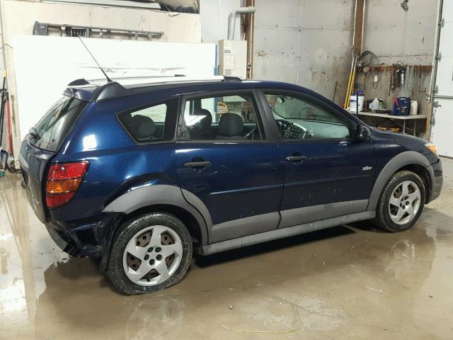 5Y2SL65847Z426457 - 2007 PONTIAC VIBE BLUE photo 9