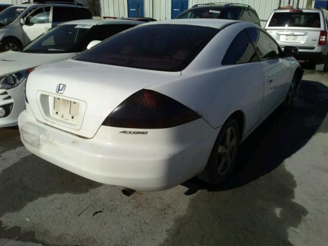 1HGCM71603A020102 - 2003 HONDA ACCORD EX WHITE photo 4