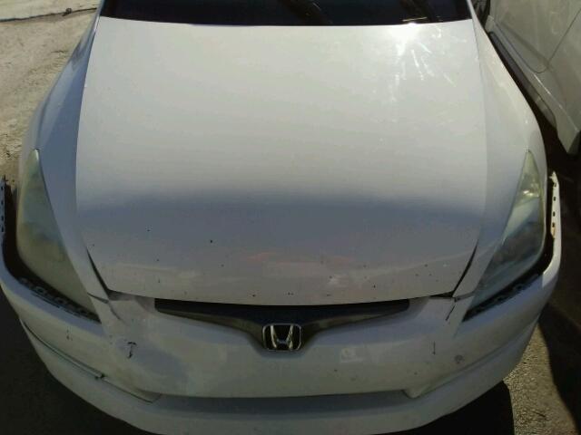 1HGCM71603A020102 - 2003 HONDA ACCORD EX WHITE photo 7