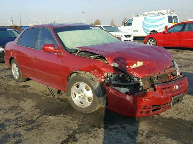 1HGCG16531A023450 - 2001 HONDA ACCORD EX RED photo 1