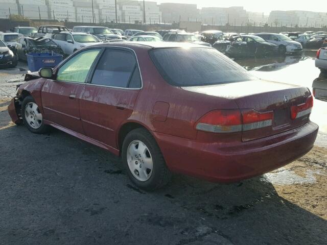 1HGCG16531A023450 - 2001 HONDA ACCORD EX RED photo 3