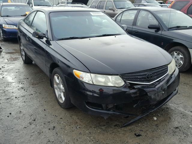 2T1CF22P22C544929 - 2002 TOYOTA CAMRY SOLA BLACK photo 1