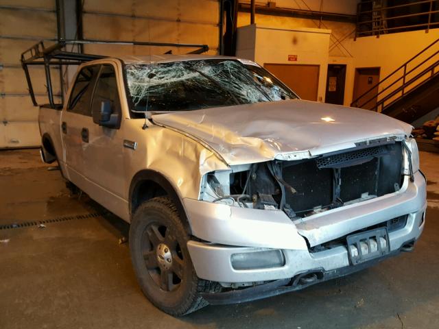 1FTPW14595KD77690 - 2005 FORD F150 SUPER SILVER photo 1