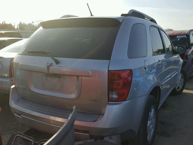 2CKDL43F186068495 - 2008 PONTIAC TORRENT SILVER photo 4