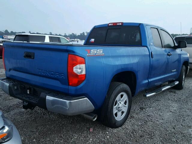 5TFRM5F1XHX110999 - 2017 TOYOTA TUNDRA DOU BLUE photo 4