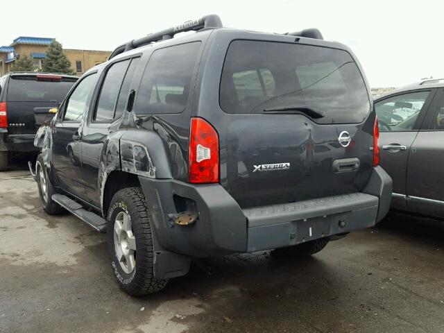 5N1AN08W08C534166 - 2008 NISSAN XTERRA OFF GRAY photo 3