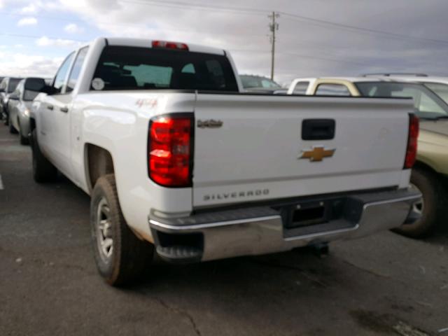 1GCVKPEC9EZ291838 - 2014 CHEVROLET SILVERADO WHITE photo 3