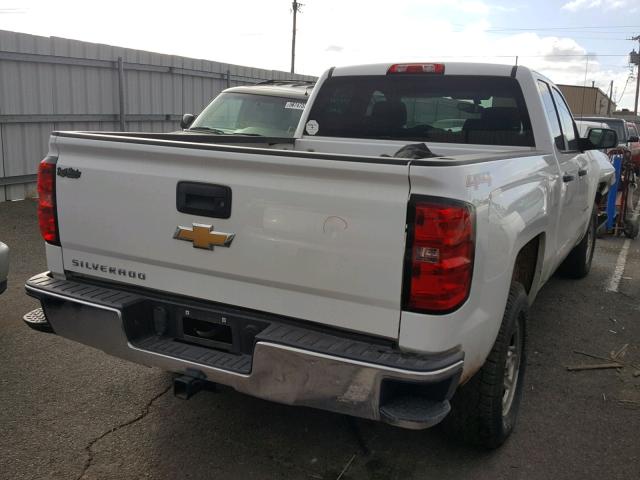 1GCVKPEC9EZ291838 - 2014 CHEVROLET SILVERADO WHITE photo 4