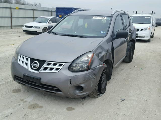 JN8AS5MT5EW617337 - 2014 NISSAN ROGUE SELE GRAY photo 2