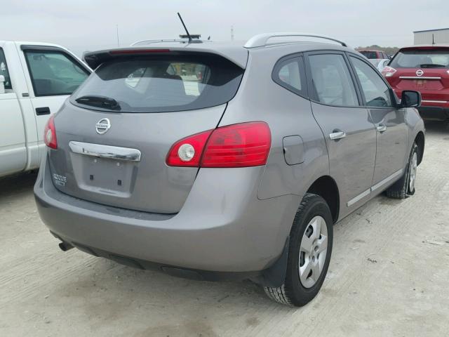 JN8AS5MT5EW617337 - 2014 NISSAN ROGUE SELE GRAY photo 4