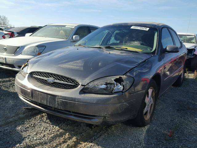 1FAHP55S22G246439 - 2002 FORD TAURUS SES GRAY photo 2