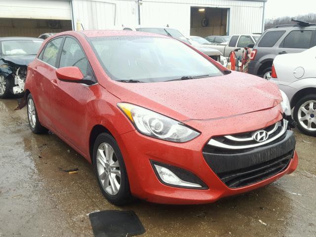 KMHD35LH3FU238011 - 2015 HYUNDAI ELANTRA GT RED photo 1