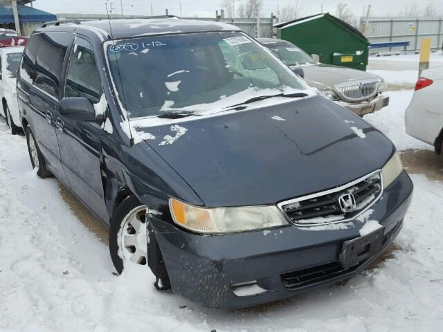 5FNRL18633B114545 - 2003 HONDA ODYSSEY EX TURQUOISE photo 1