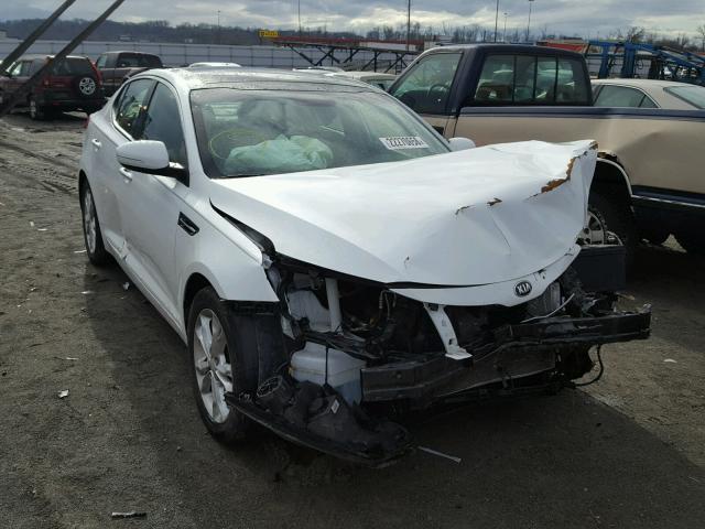 5XXGN4A7XDG188615 - 2013 KIA OPTIMA EX WHITE photo 1